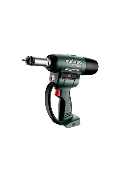 Metabo NMP 18 LTX BL M10 Akülü Somun Perçin Tabancası 18 Volt (Akü ve Şarj Al...