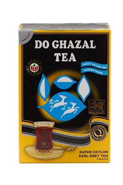 RUSTİKEVDECORART Do Ghazal Seylan Tea Earl Grey Ithal Dökme Çay 500 Gr