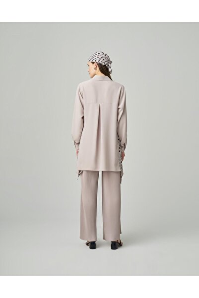 QOOQ STORE Set cu imprimeu QOOQ Mors bej