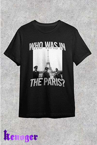 kenoger Who Was In The Paris Design - Tricou unisex cu decolteu