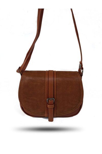 Kumru Çanta Tan Color Women's Strap Crossbody Bag