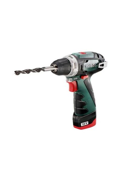 Metabo Drill and Screwdriver PowerMaxx BS Basic, 10.8 V, 2 batteries, 2.0 Ah