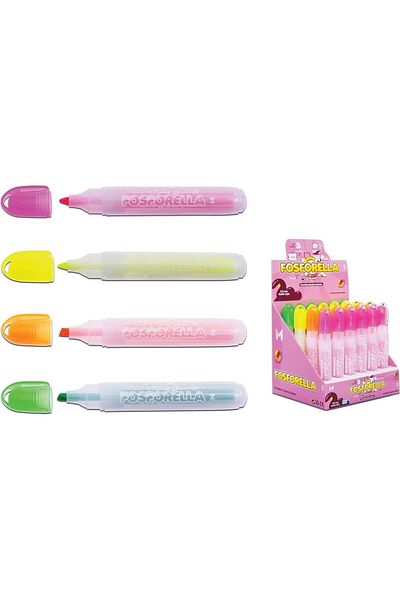 Polin Highlighter Phosphorella Pen - Pack of 24