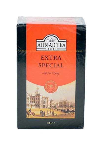 RUSTİKEVDECORART Ahmad Tea Extra Special 500 Gr Bergamot Aromalı Dökme Ithal Çay