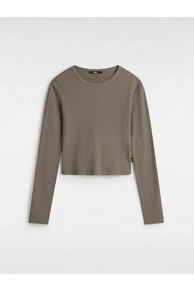Vans Drew Rib LS Top - Tricou confortabil și la modă