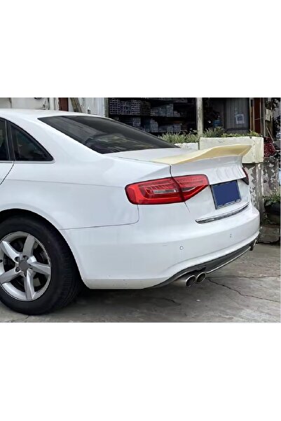 HYM TUNİNG AUDİ A4 B8 B8.5 PSM R-STYLE SPOYLER 2009 2016 PARLAK SİYAH