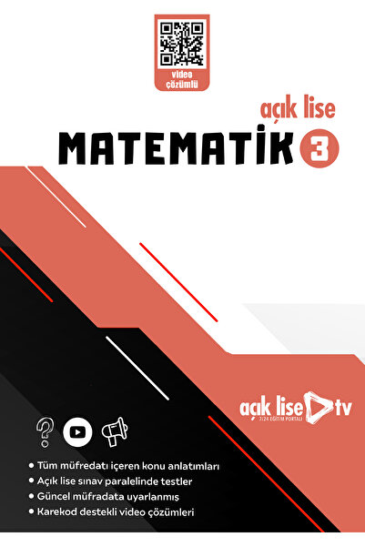 Açık Lise TV Açık Lise Matematik 3 - Güncel Müfredat