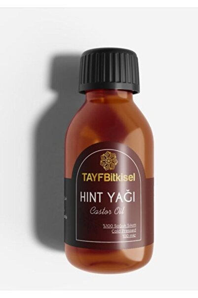 Tayf Bitkisel Soğuk Sıkım Hint Yağı (%100 Saf) 100 Ml.