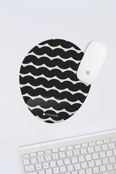 Mincanas Colorful Wrist Supported Oval Mouse Pad Mouse Pad