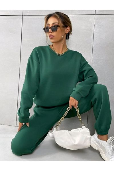 NewCabin New Season Crew Neck Oversize Sweat - Σετ φόρμας με 3 κλωστές