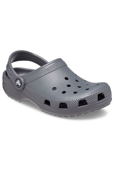 Crocs شبشب رمادي كلاسيكي للأطفال