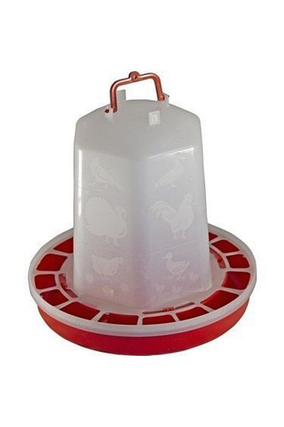 Evcilsanalmarket Aks Chicken Drinker -With Bottom Drain- (4.5 Lt)