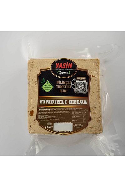 Atilla Çelebi Özgül Halva 500 Gr - 100% Natural, Hazelnut