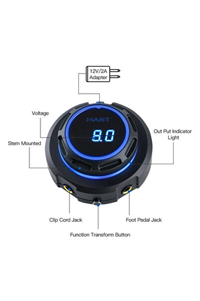 Genel Markalar MAST KALICI MAKYAJ CİHAZI & DÖVME MAKİNASI WQ610-1