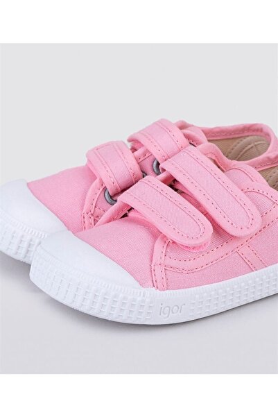 IGOR S10199 Berri Velcro Keten Kız Çocuk Ayakkabı Pembe