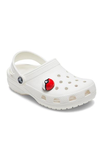 Crocs 10010043-1 Pokemon Poke Ball - JIBBITS CROCS Slipper Ornament