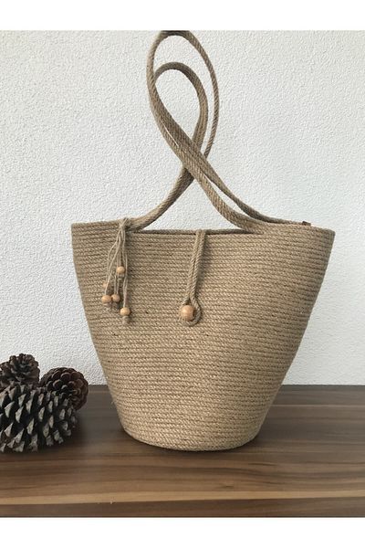 Naspar Χειροποίητη τσάντα παραλίας / Casual