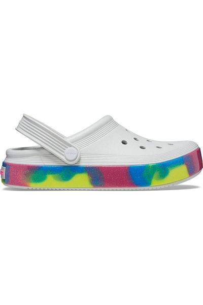 Crocs 209717 -1FS OFF COURT GLITTER BAND CLOG ΠΑΙΔΙΚΑ ΣΑΝΔΑΛΙΑ ΠΑΝΤΟΦΛΕΣ