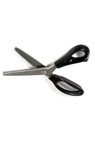 Sofrabezidiyari Zig Zag Cutting Tailor Overcasting Scissors 23.5 Cm