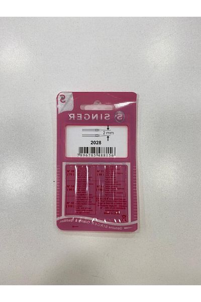SİNGER Double Sewing Needle 2mm