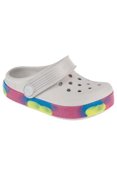 Crocs 209717 -1FS OFF COURT GLITTER BAND CLOG ΠΑΙΔΙΚΑ ΣΑΝΔΑΛΙΑ ΠΑΝΤΟΦΛΕΣ