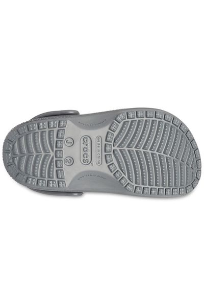 Crocs شبشب رمادي كلاسيكي للأطفال
