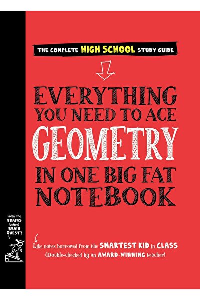 Genel Markalar Everything You Need to Ace Geometry in One Big Fat Notebook