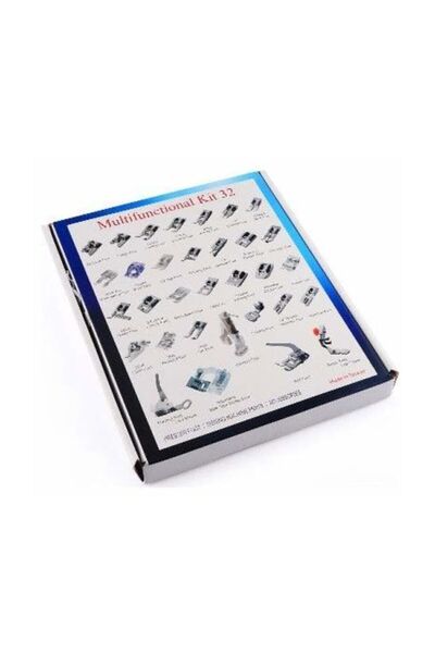 Genel Markalar Ev Tipi Aile Dikiş Makinası 32 Parça Ayak Seti