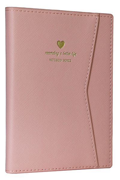 Victoria's Journals A5 Ivory 128 ورقة - دفتر ملاحظات سهل التركيب وجيب