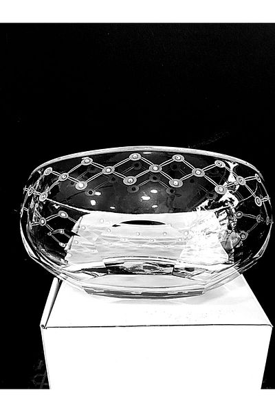 DECOSTYLE Valens Pasabahce - Chocolate and Stone Candy Bowl Handmade