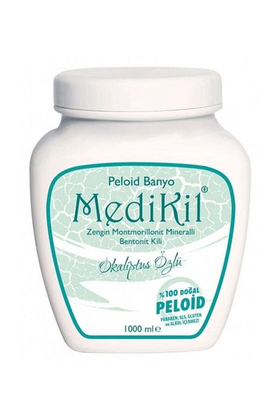 Medikil Peloid Bath and Foot Therapy Bentonite with Eucalyptus Extract 1000 ml