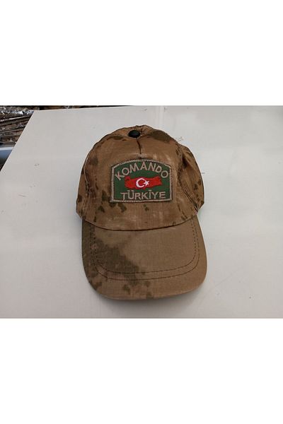Çocuktarz Unisex Camouflage Kids Hat