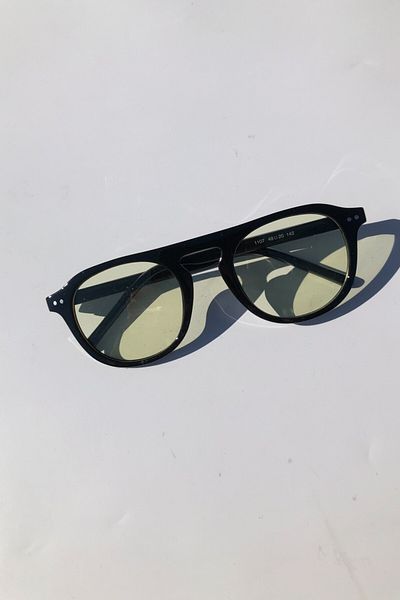 DSN Yellow Mona Unisex Sunglasses