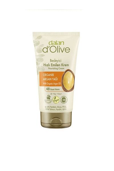 Dalan D'Olive Argan Oil Cream Tube 250 ml – Nourishing & Repairing