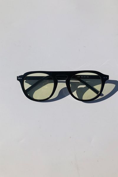DSN Yellow Mona Unisex Sunglasses