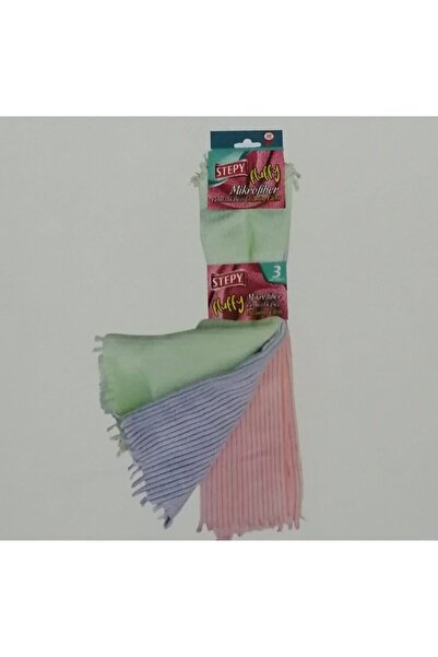 STEPY Fluffy Mikro Fiber Temizlik Bezi (3'LÜ)