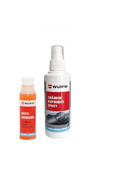Würth Yağmur Kaydırıcı Sprey& Konsantre Cam Sabunu