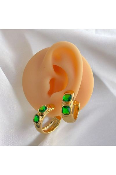 sirius jewelry Vintage 316L Steel Hoop Earrings