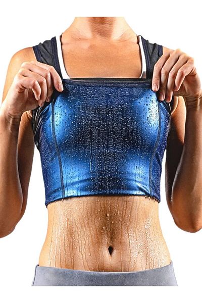 MİSTİRİK Nodiko Model Unisex Thermal Sauna Athlete Help You Slimming Your Fat Approach Corset Black Color