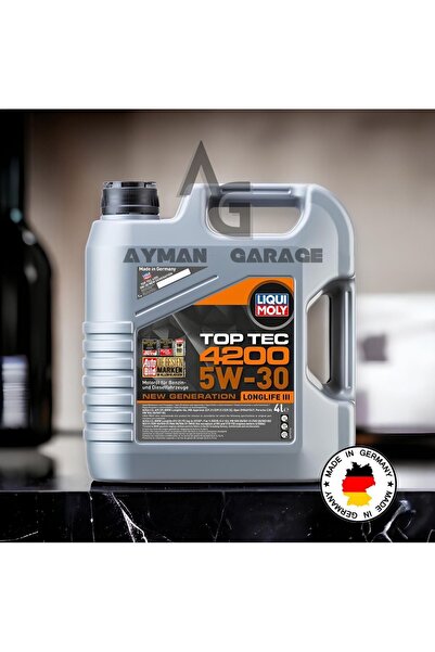Liqui Moly TOPTEC 4200 LongLife III ORIJINAL 5w/30 Motor Yağı 4 Litre