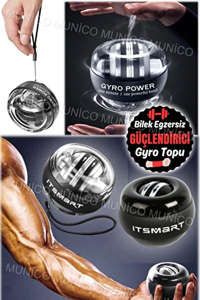 Munico Ağırlıklı Otomatik Başlatma El Bilek Ön Kol Çalıştırıcı Eklem ve Kas E...