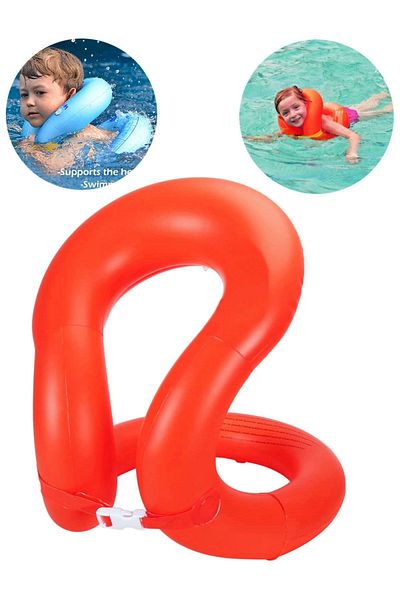 Boldy Inflatable Life Jacket - Swimming Life Vest - Swim Vest - Sea Vest Inflatable Life Jacket 41 cm