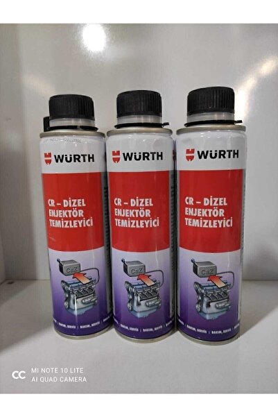 Würth Dizel Yakıt Katkısı 300 Ml 3 Adet