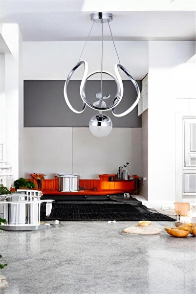 MİLA AYDINLATMA AHTAPOT TEK TOPLU 3 RENK LEDLİ AVİZE