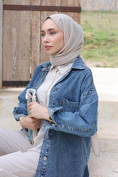 SHİROSA Jachetă de blugi cu buzunar dublu pentru femei