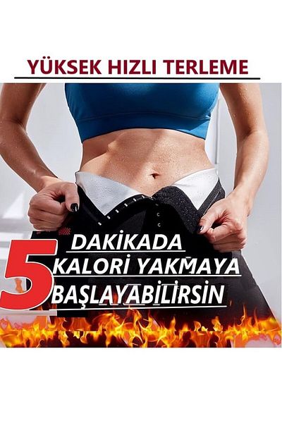 MİSTİRİK Модел Sauna-Tights с висока талия и стягащи спортни термо клинове