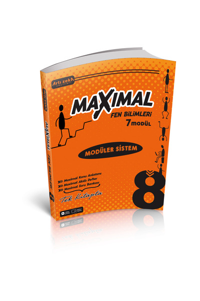 Artı Zeka Yayınları 8. SINIF FEN BİLİMLERİ MAXİMAL MODÜLER SİSTEM (7 MODÜL) 2...