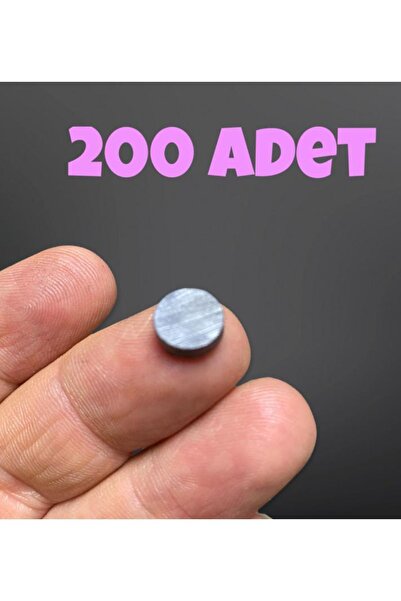 Flea Market Magnet & Maket & Hobi Işleri Için Mıknatıs - ( 10mm X 3mm - 1cm Ç...