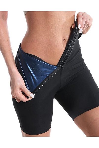 MİSTİRİK Sauna-Shorts Model Thermal Agraphed Corset Effective Shorts Slimming Body Shaper Recovery