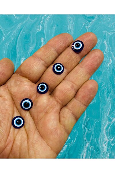 Flea Market 12 мм мънисто „Зло око“ – 30 броя